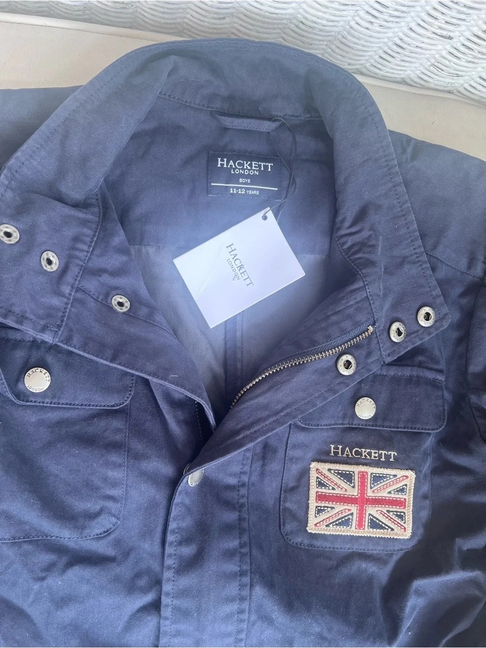 Hackett lightweight navy